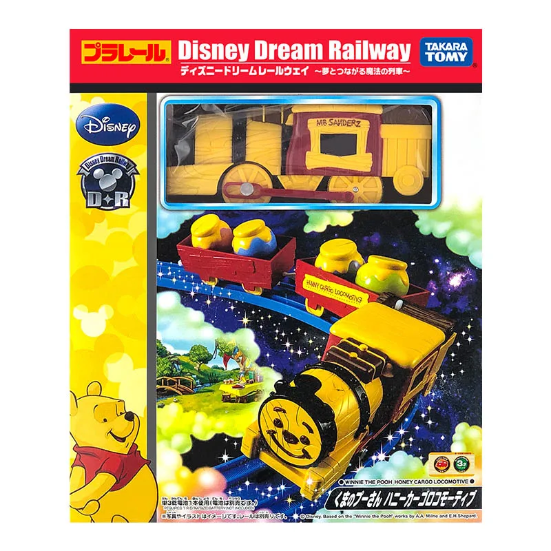 Winnie Такара Tomy disney Dream железная дорога плараил моторизованный Модель игрушки поезд арахис в поисках Мемо Микки Дональд - Цвет: Winnie