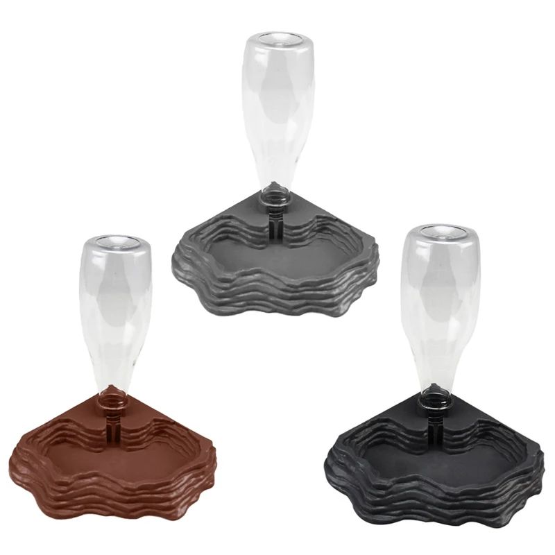 400 мл кормушка для животных рептилий и черепашек диспенсер воды питьевой фонтан