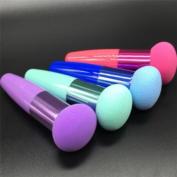 1 шт. круглые губки для грибов буфеты стержни пухленькие кисти макияжа основа