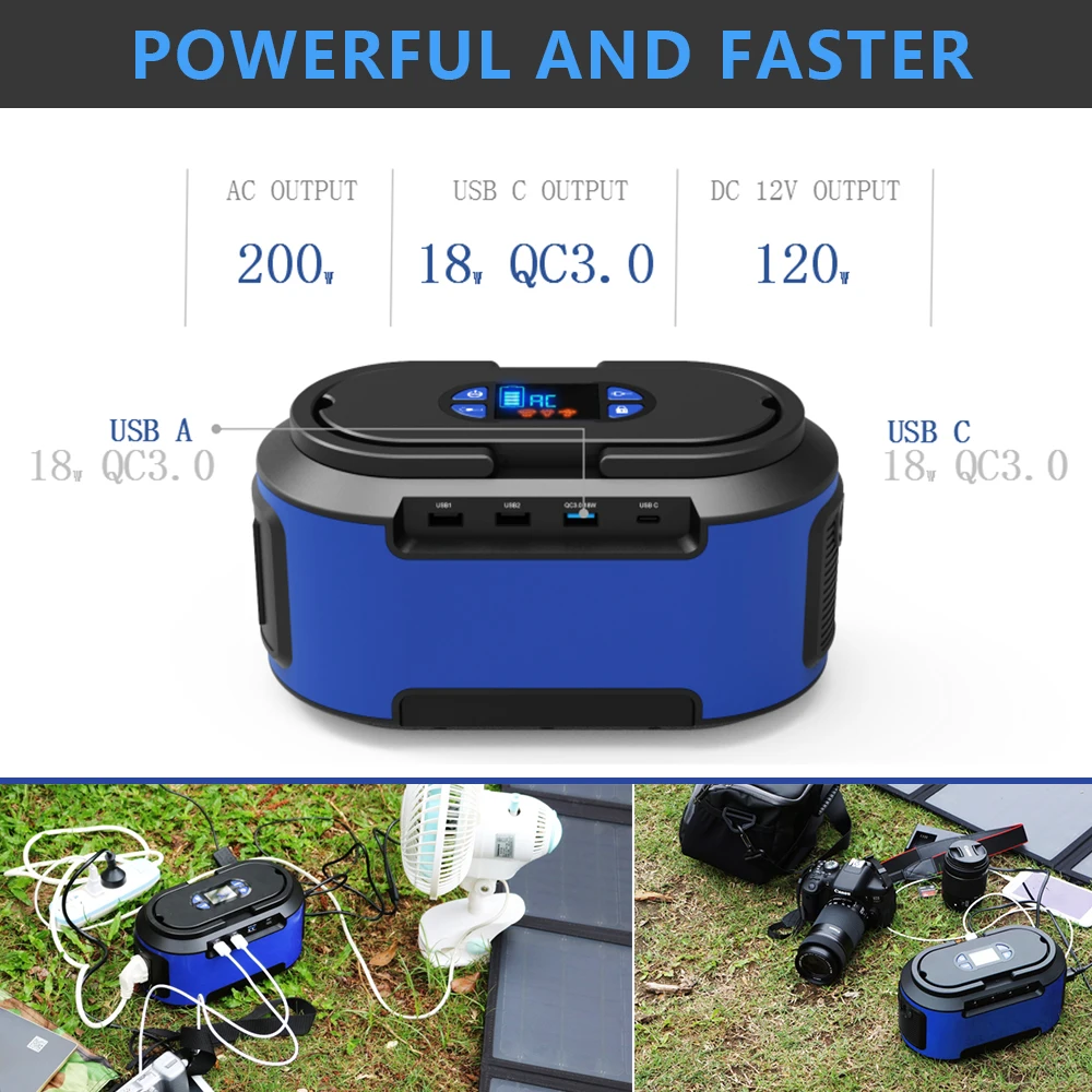 Портативная электростанция для кемпинга 60000 мАч Вт-ч | Автомобили и мотоциклы