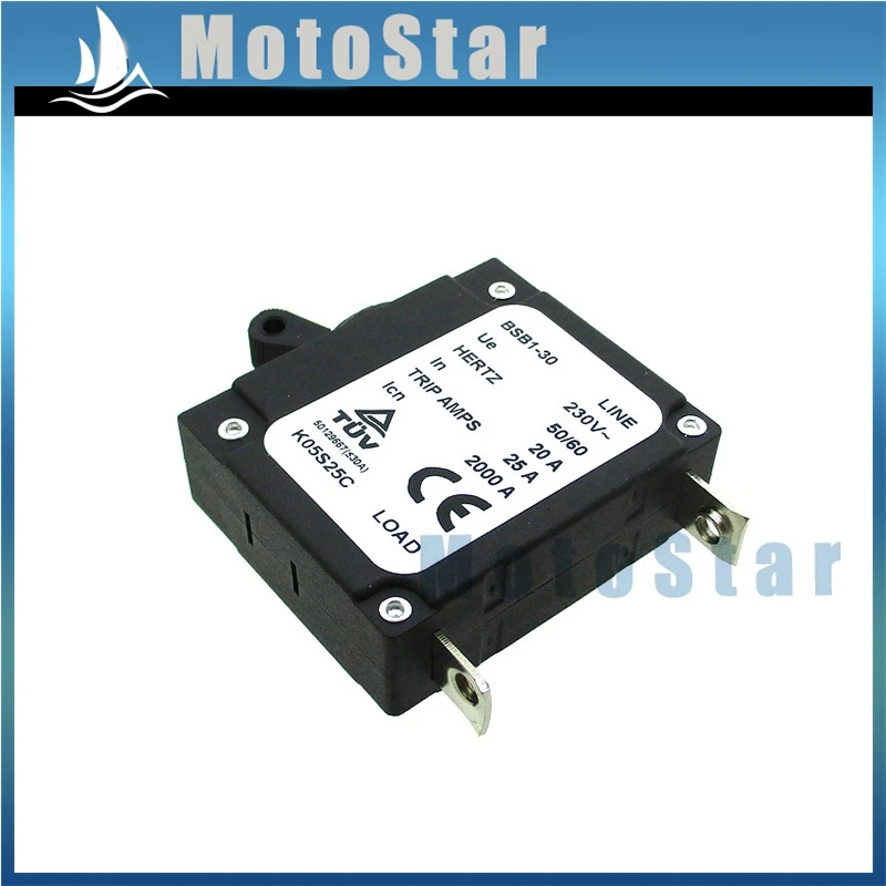 Автоматический выключатель генератора 230 В 20 А в 25 поездке ампер 50/60 BSB1 30