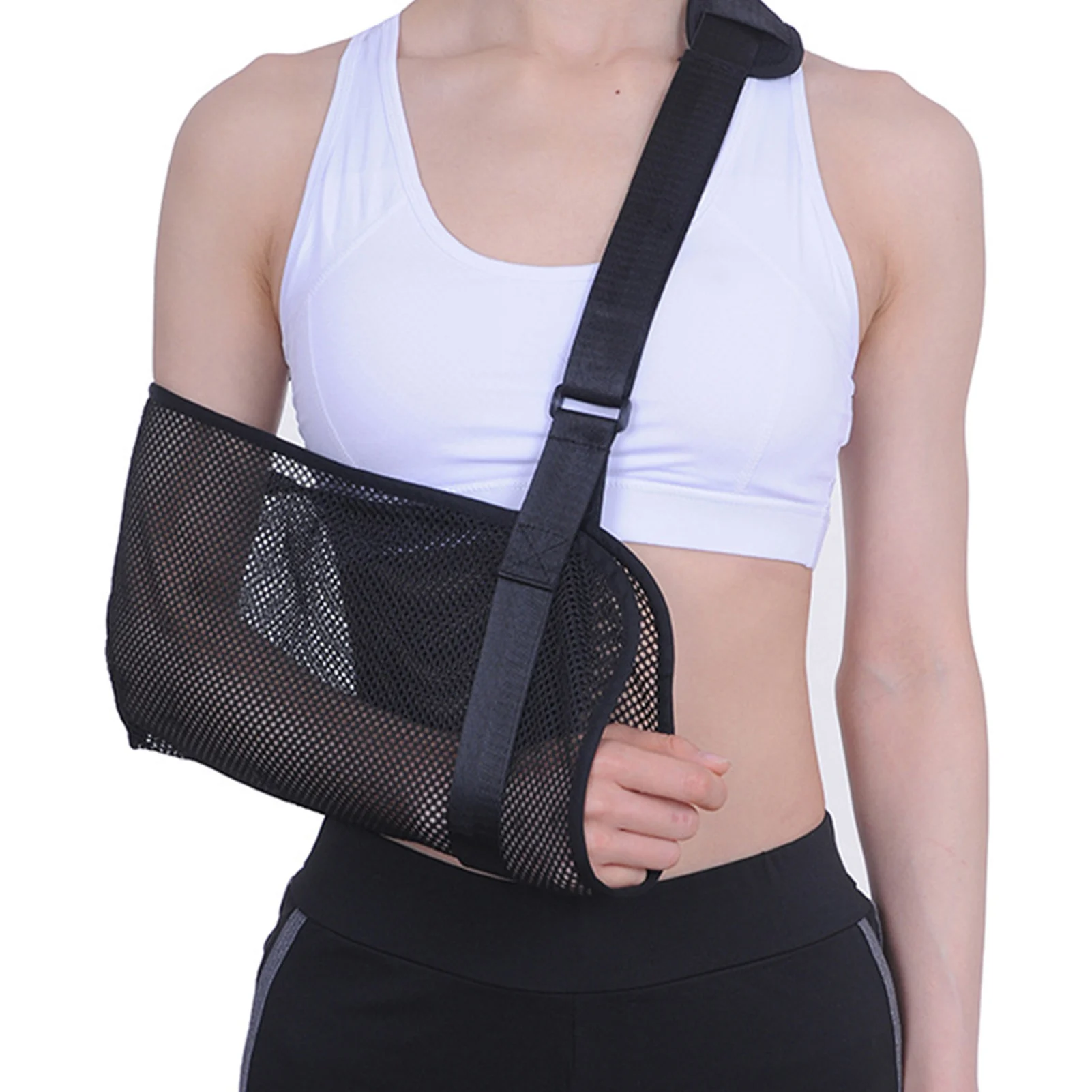 

Mesh Arm Shoulder Sling Shower Used Mesh Sling Arm Brace Support For Men And Women Medical Shoulder Immobilizer For Fractured Sh