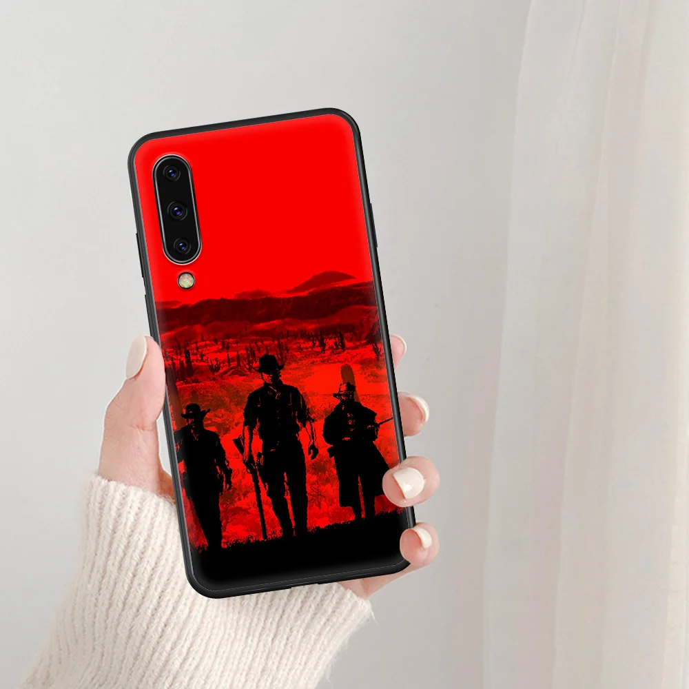 

Red Dead Redemption 2 Phone Case For Samsung Galaxy A 5 7 8 10 20 20E 21S 30 30S 40 50 51 70 71 black Cell Painting Cover Tpu