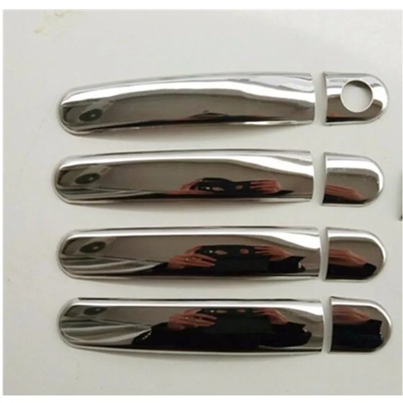 Крышка ручки двери для Volkswagen PASSAT B5 MK6 POLO UP GOL Skoda Octavia Fabia Rapid Yeti ABS Chrome Стайлинг