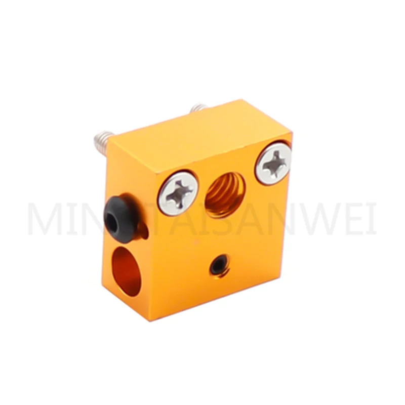 2/4 шт. MK7 MK8 20*20*10 мм алюминиевый нагревательный блок нагревательная головка