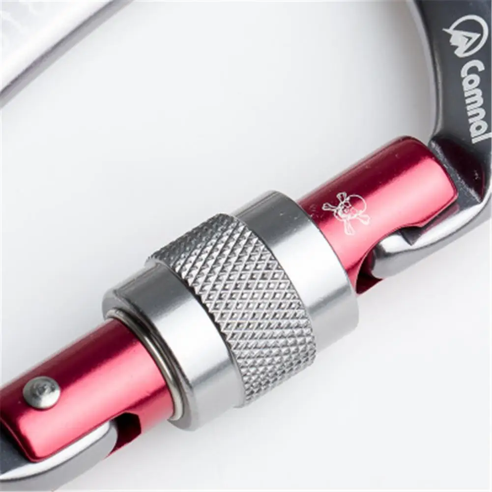 

1PC Climbing Carabiner D-character Heavy Duty Climbing Buckle For Camping Hiking Random Color