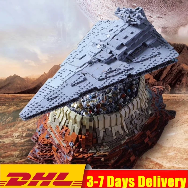 В наличии Мпц 18916 звезда игрушки Звездного разрушителя Круизное Судно Эмпайр