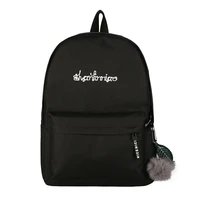 5pcslot backpack unisex preppy style oxford shoulder bag bookbags school travel backpack zipper backpack women