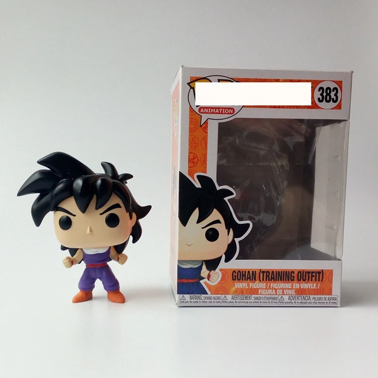 FUNKO Pop! Драконий жемчуг Z Gohan экшн-фигурка игрушки Супер Saiyan 2 GOHAN с тренировочным