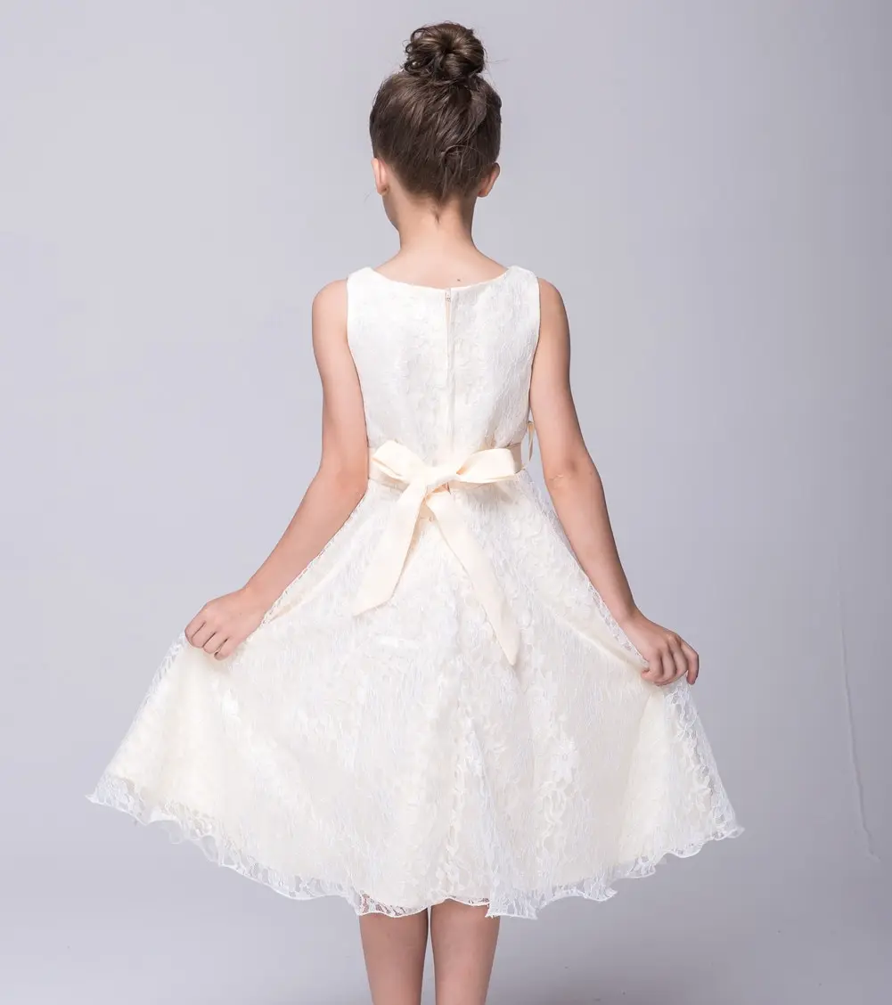 Kids Princess Party Dress for Girls Tutu Mesh Costume Birthday Ball Gown Lace Children Bridesmaid Elegant Evening | Детская одежда и