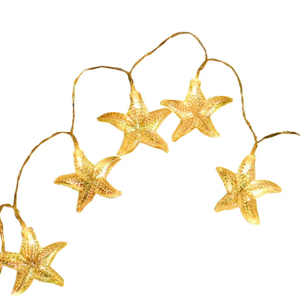 Гирлянда с 10 лампами в виде морского конька 1 5 м | Дом и сад