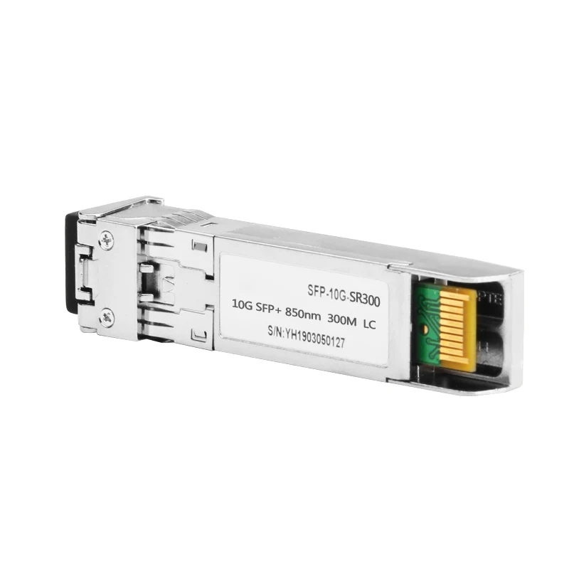 

10G SFP+ duplex LC SFP Module Multi-Mode 850nm 300m SFP-10G-SR with Cisco/Mikrotik/Huawei Switch Full Compatible