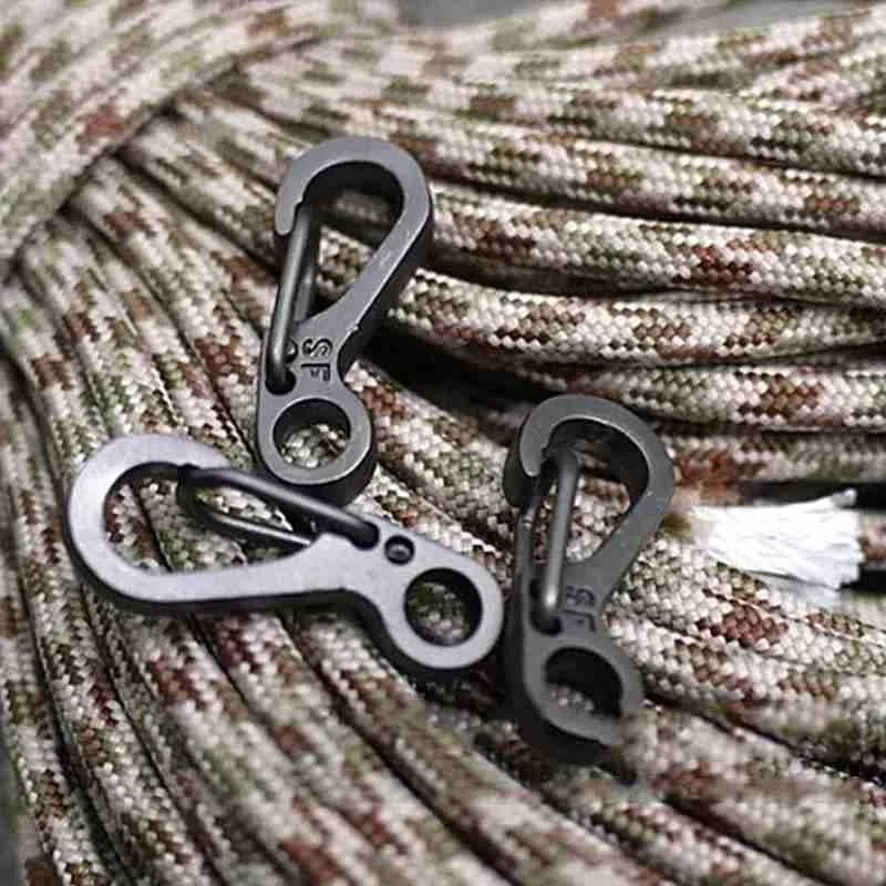 Карабин с застежкой из Паракорда 1 шт. | Дом и сад