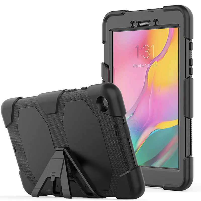 Чехол для Samsung Galaxy Tab A 8,0 SM-T290 SM-T295 T290 T295 T297 чехол Funda противоударный сверхмощный с подставкой подвесная Капа