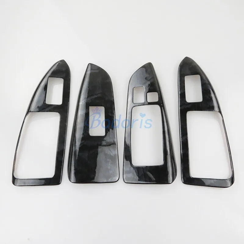 Внутренняя отделочная панель черного цвета из дерева 28 шт. 2003-2009 автомобильный