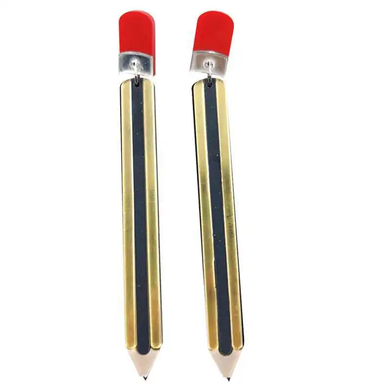 Серьги-гвоздики большого размера акриловые в стиле хип-хоп | Украшения и