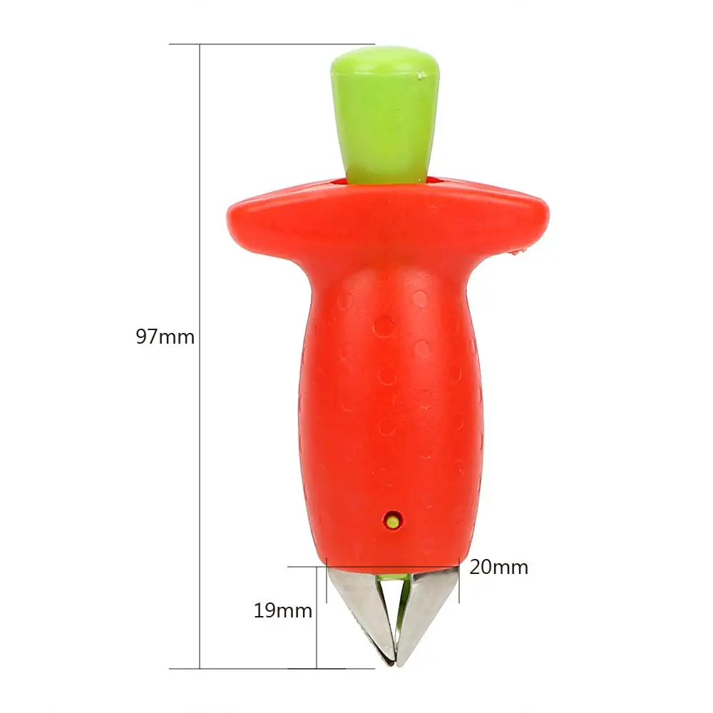 

Portable Tomato Stalks Strawberry Huller Cherry Pitter Fruit Vegetable Leaf Stem Remover Knife Kitchen Tool