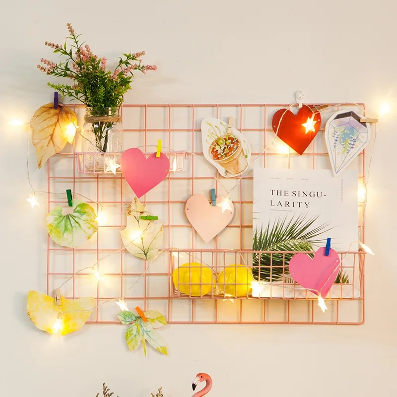 Фото-рамка Подвесной Инструмент DIY Альбом для фотографий Декоративный Железный Подставка Держатель для картин на стене Организатор хранения.