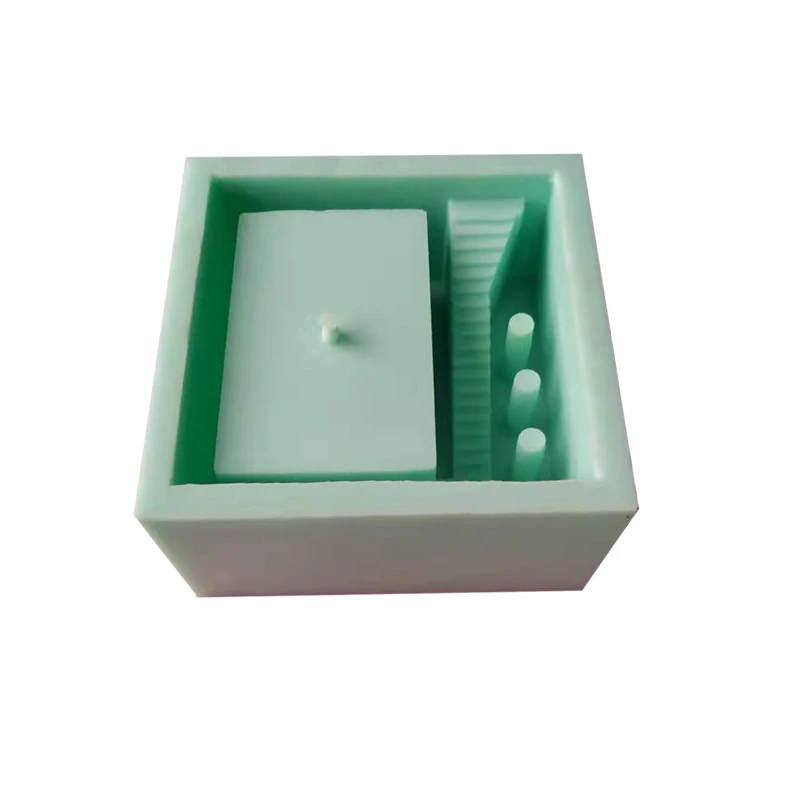 Формы для бетона ремесла силиконовая подставка ручек пресс формы цветочных