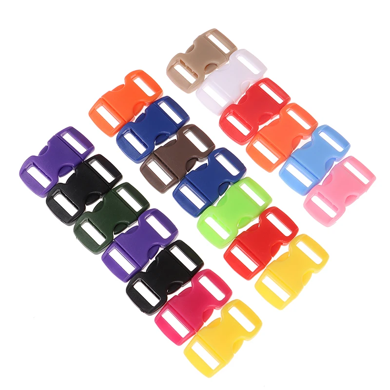 20 шт./лот Детали сумок цветные изогнутые застежки с боковой застежкой для