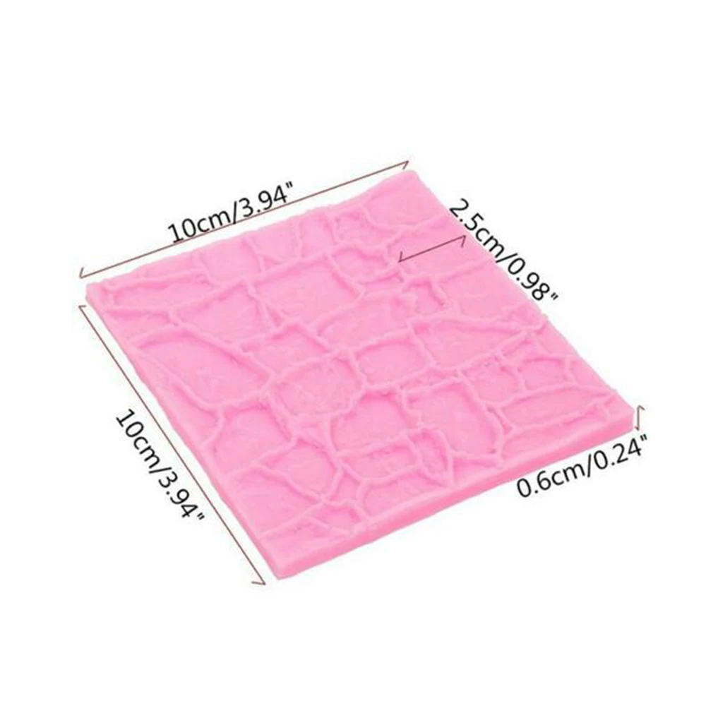 2019 новая мощеная настенная линия Форма зерна силиконовая форма печать текстура