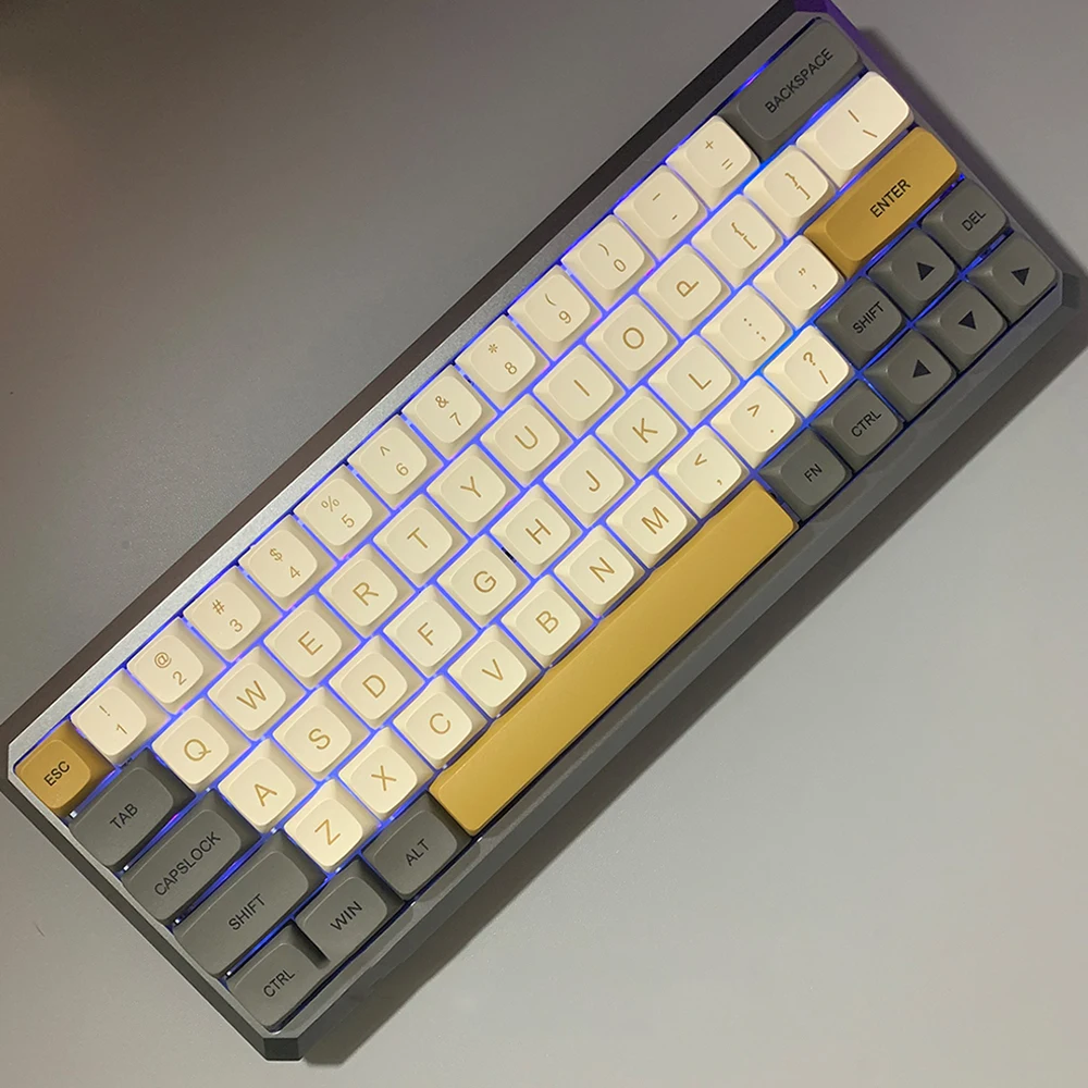 Колпачки для клавиш XDA Profile PBT Cherry Mx Gateron Kailh Box Механическая игровая клавиатура с