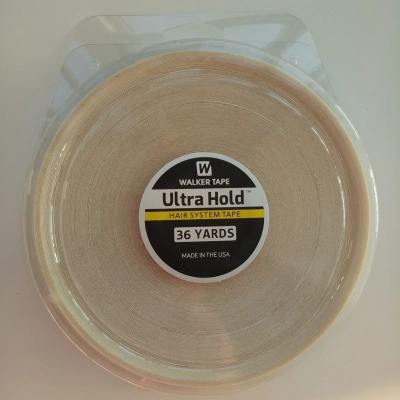 1inch (2.54cm )36 Yards Walker Hair Tape Ultra Hold Double Sided Adhesives Tape For Hair Tape Extension/Toupee/Lace Wigs