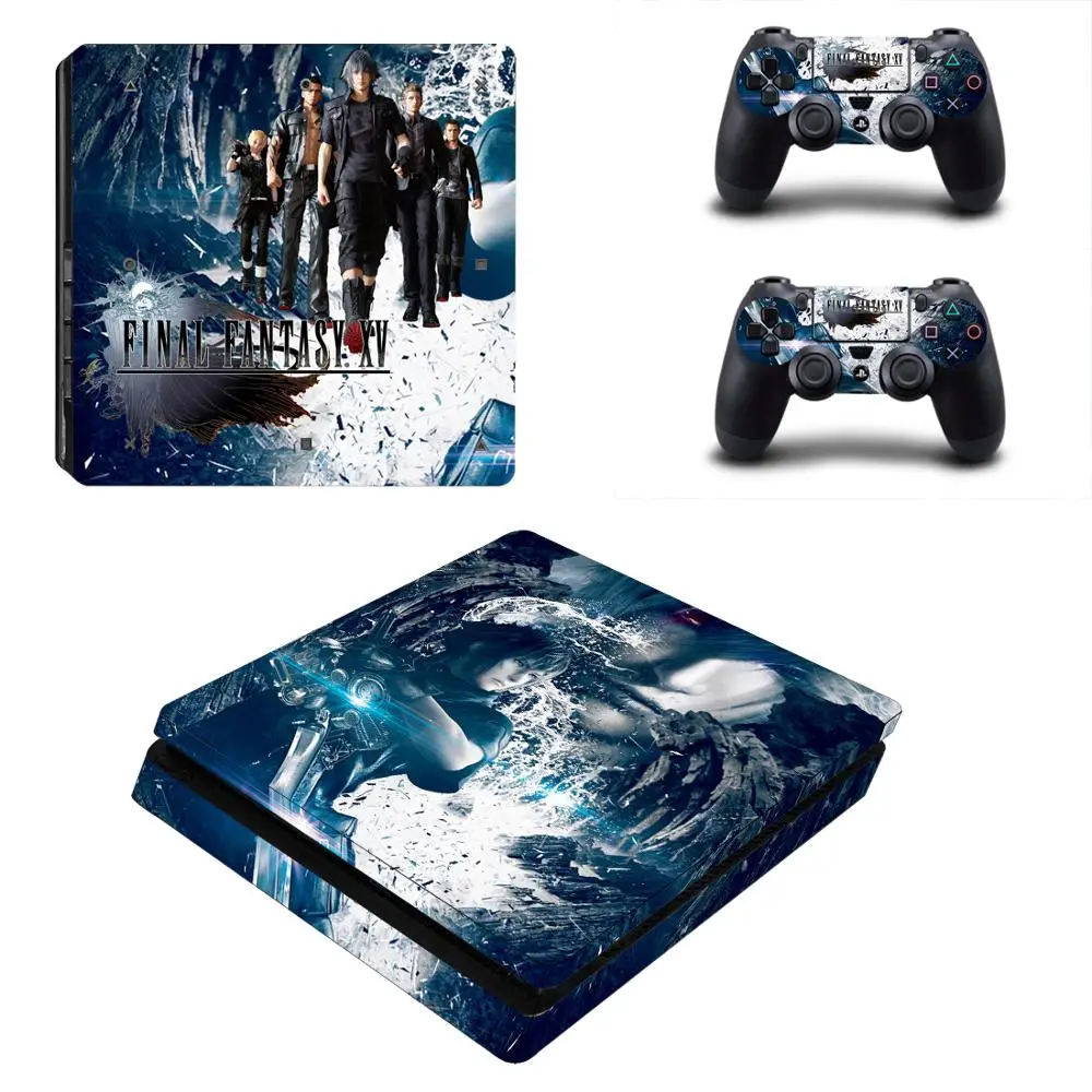 Final Fantasy Стиль PS4 тонкий переводная картинка для Sony Playstation 4 Slim консоли и 2