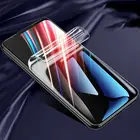 Гидрогелевая пленка для Samsung Galaxy A70  Самсунг Галакси A70 на весь экран с вырезом под камеру  Защитная   пленка