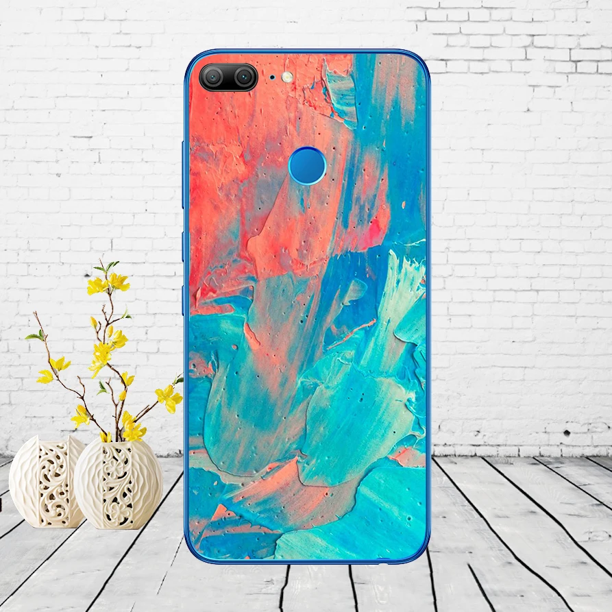 G55 5,6" huawei Honor 9 Lite чехол Мягкий Силиконовый ТПУ чехол для huawei Honor 9 Lite задняя часть корпуса Honor 9 Lite чехол - Цвет: G55