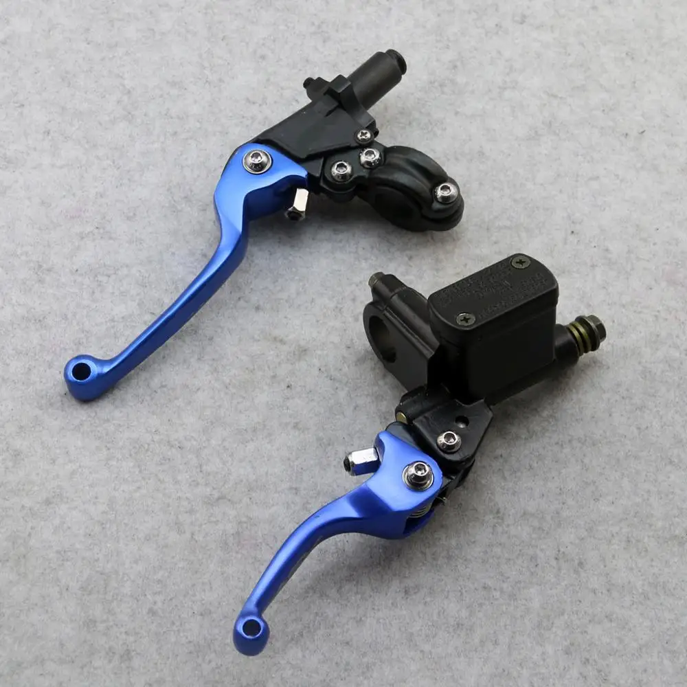 Синий складной тормозной рычаг сцепления и передний насос подходит для