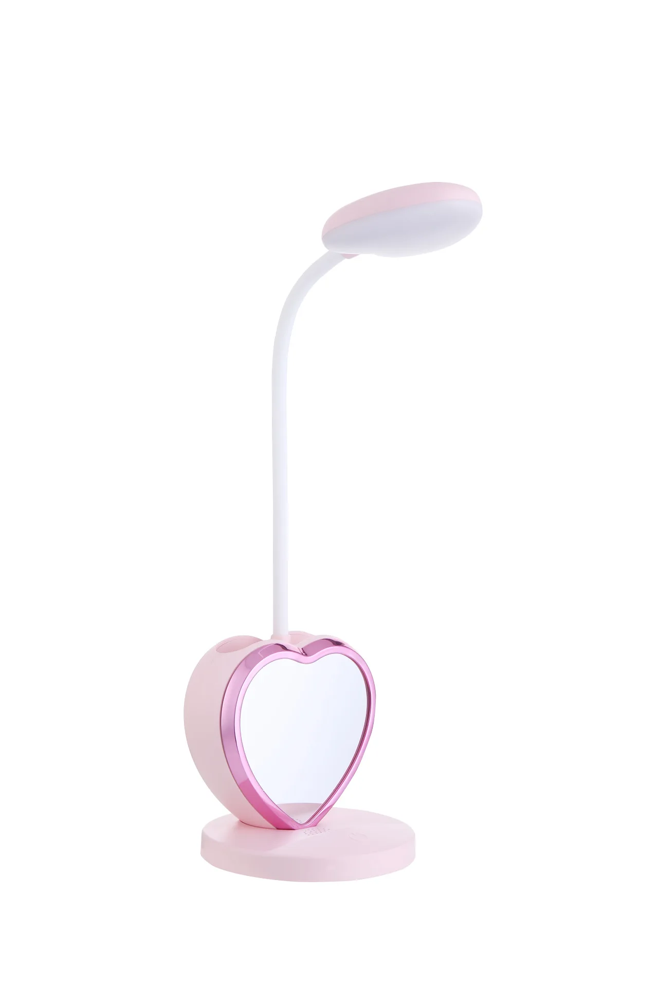 

Cute Desk Lamp Creative Led Table Light Pen Holder Mirror Bedside Lamp Desktop Night Light Pantallas De Lamparas USB Lamp AC50TD