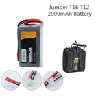 Аккумулятор Lipo для Jumper T16 T12, многопротокольный радиопередатчик с открытым исходным кодом, батарея Rc Lipo 2S 7,4 В, батарея 2000 мАч