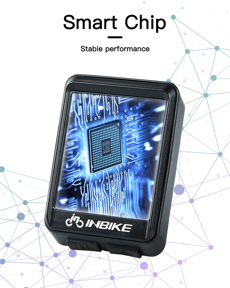 

INBIKE Waterproof Bicycle Speedometer Wireless Wired Computer MTB Bike Cycling Stopwatch odometer Watch LED Digital Accessories