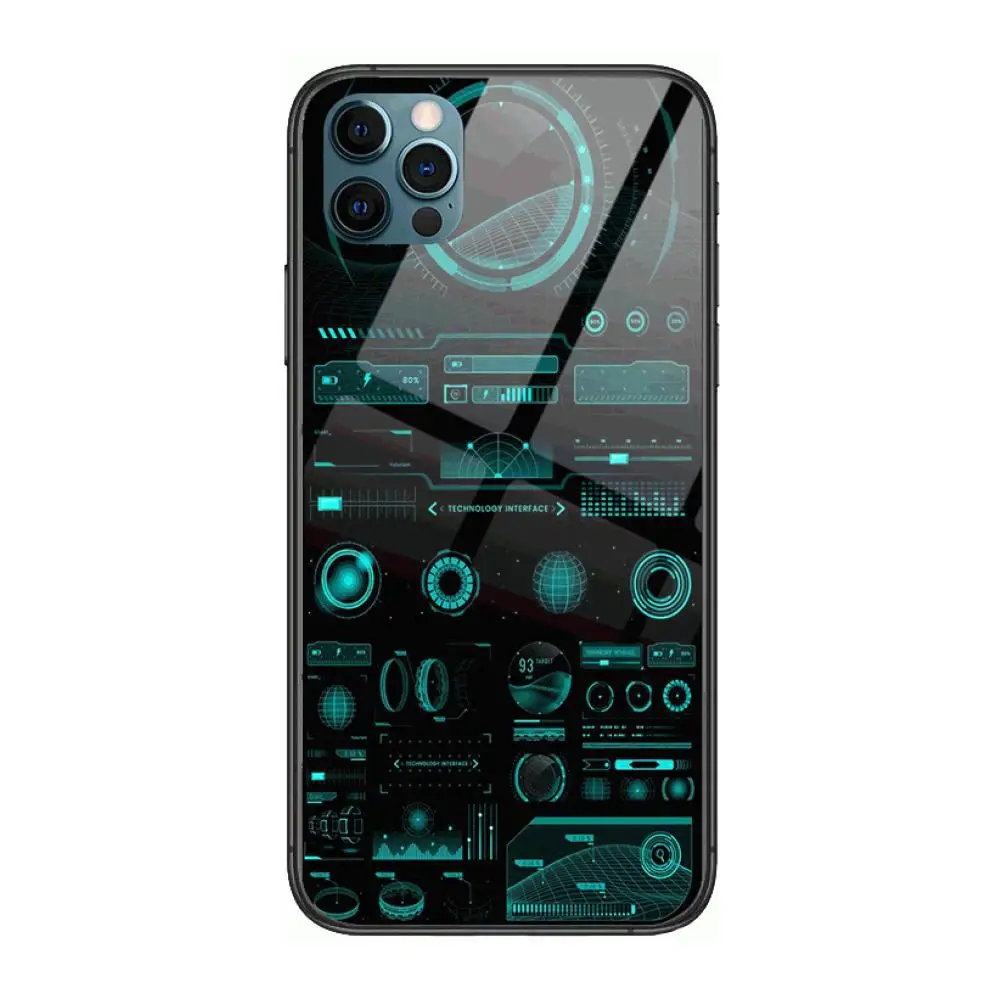 

Very cool Style Phone Case cover For iphone 12 pro max 11 8 7 6 s XR PLUS X XS SE 2020 mini black cell shell