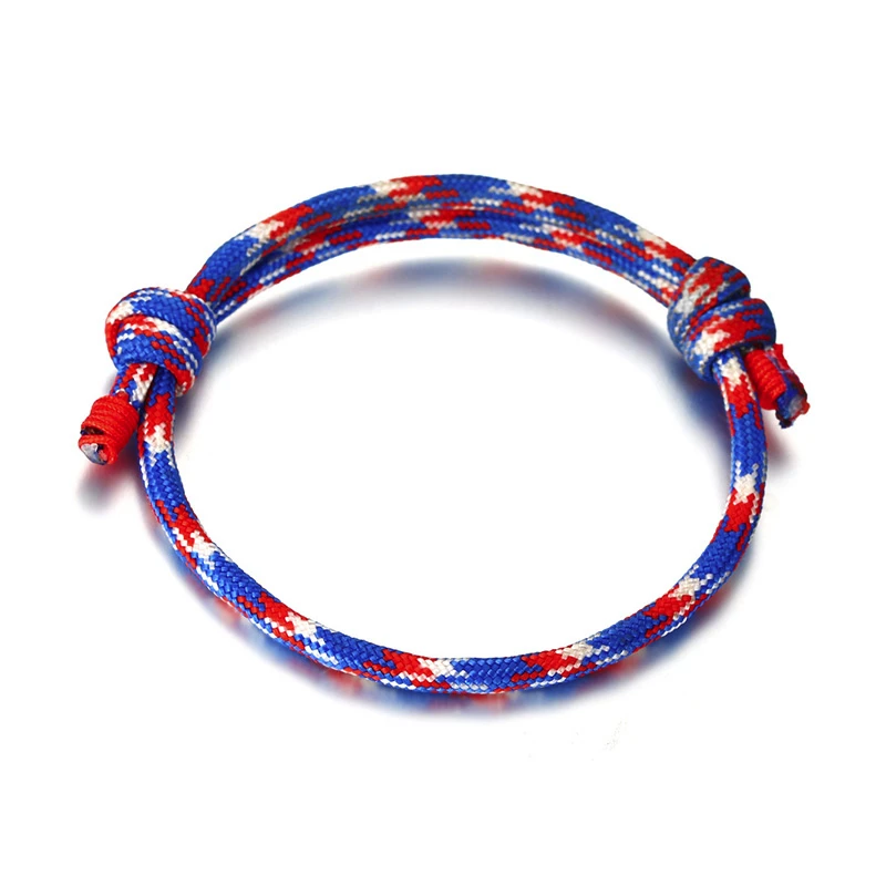 Браслет из ирландской морской синей веревки для мужчин регулируемый