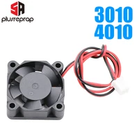 4010 or 3010 dc cooling fan 10pcs 12v 24v brushless 2 wire cooling fan for 3d printer j head hotend extruder