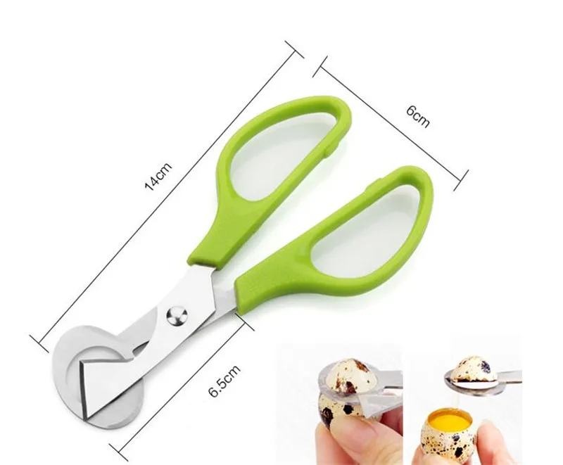 Ножницы для яиц из нержавеющей стали креативный венчик ножницы перепелиных