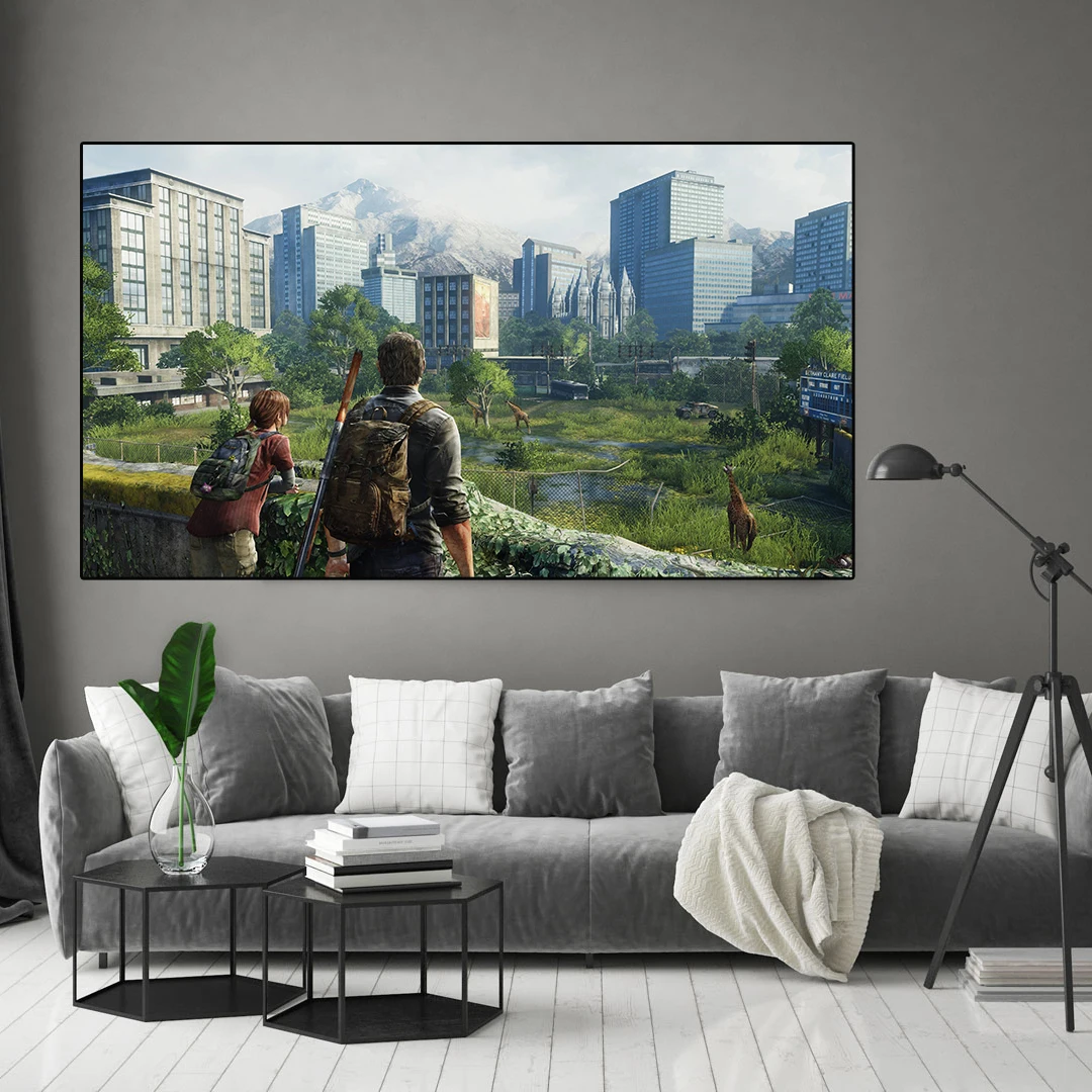 

The Last of Us Poster Anime Picture Boys Bedroom Game Posters Wall Carton Decor Art Youth Teen Room Decorations Home Decore Art