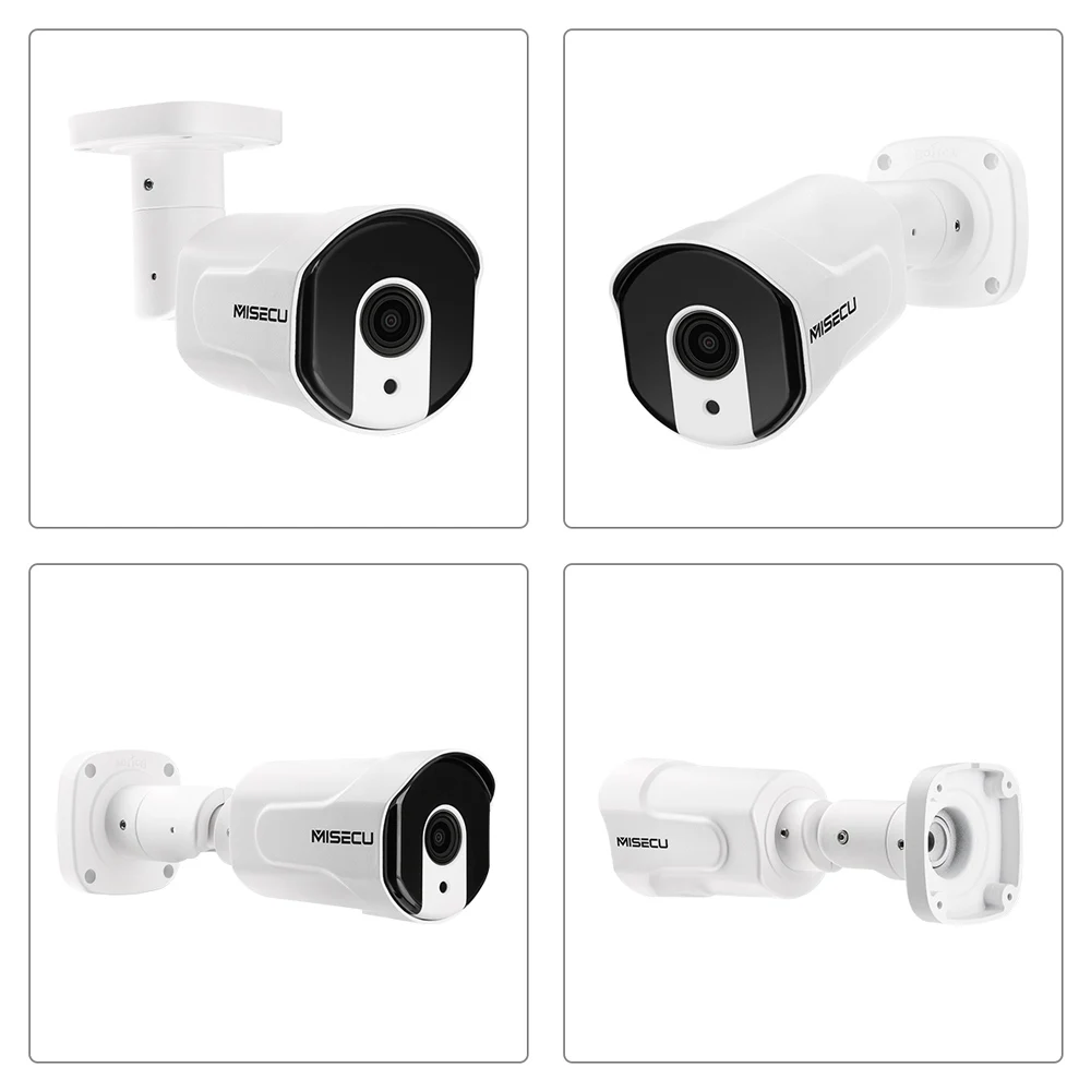 MISECU H.265/H.264 4.0MP моторизованный зум 48 в POE WDR IP Cam 2.0MP массив ночного ИК обнаружения движения RTSP Водонепроницаемый видеонаблюдения CCTV