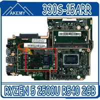akemy for lenovo 330s 15arr laptop motherboard amd ryzen 5 2500u gpu r540 2gb ram 4gb ddr4 tested 100 working new product