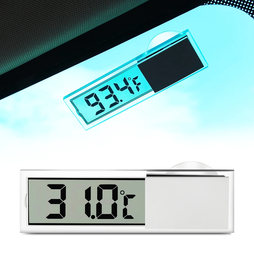 Мини ЖК цифровой термометр на присоске для ACURA Legend CL MDX RL TL интеграции A RDX Dacia duster