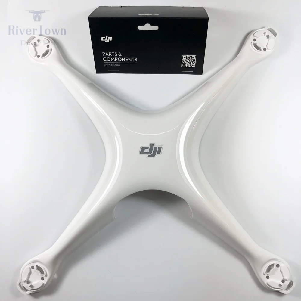 upper shell Абсолютно DJI Phantom 4 Корпус Корпуса/Шасси Верхняя Нижняя крышка светильник винт набор для P4 Дрон запчасти - Цвет: upper shell