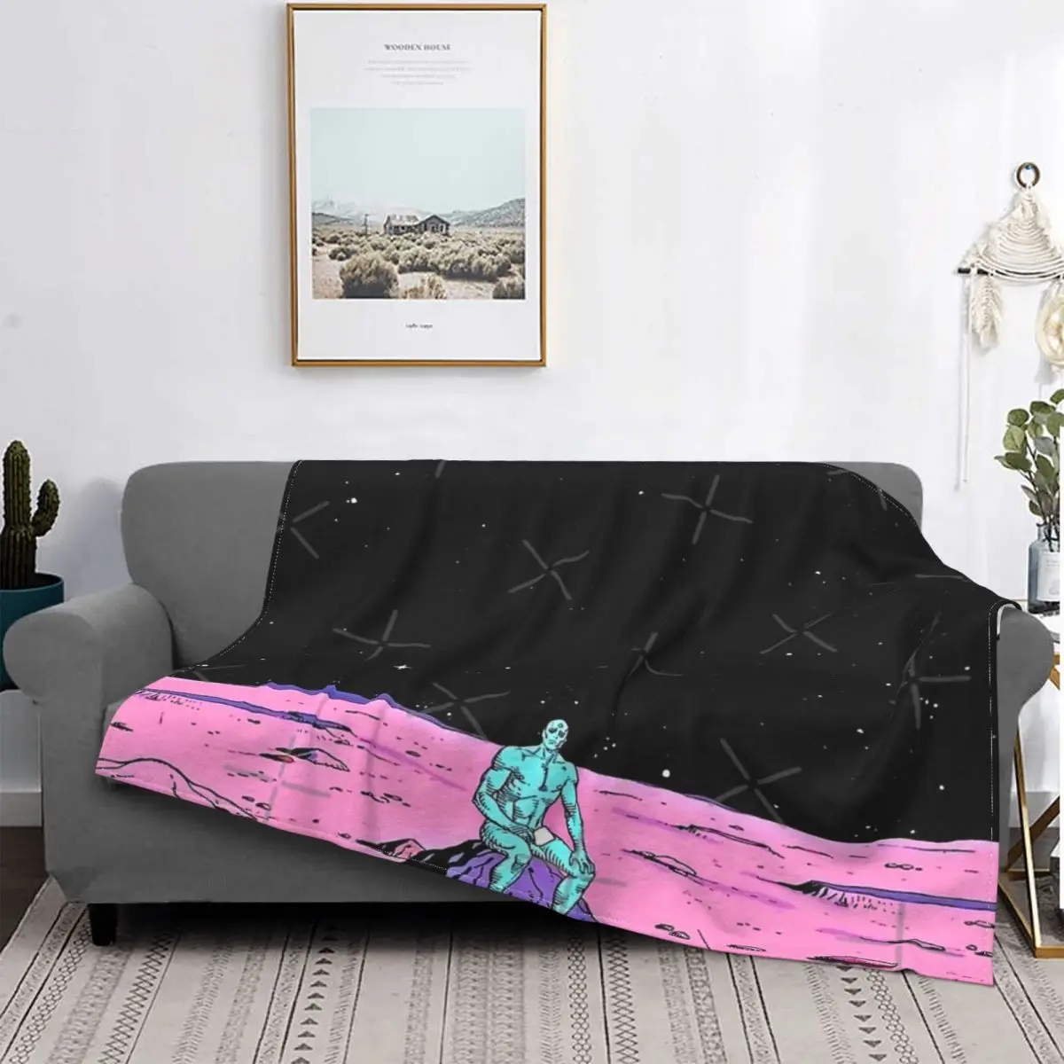

Manta de cuadros para cama, cobertor de cuadros, toalla de playa de lujo