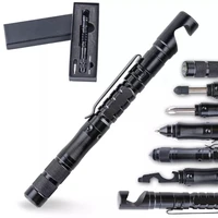 multifunctional tactical pen mobile phone holder tactical self defense pen touch screen pen outdoor survival tool with compass