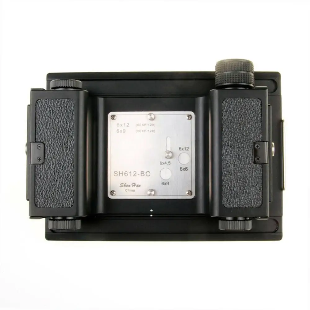 

Shen Hao 6x12 6x9 6x6 6x4.5 Roll Film Back Holder Linhof Wista Toyo Tachihara