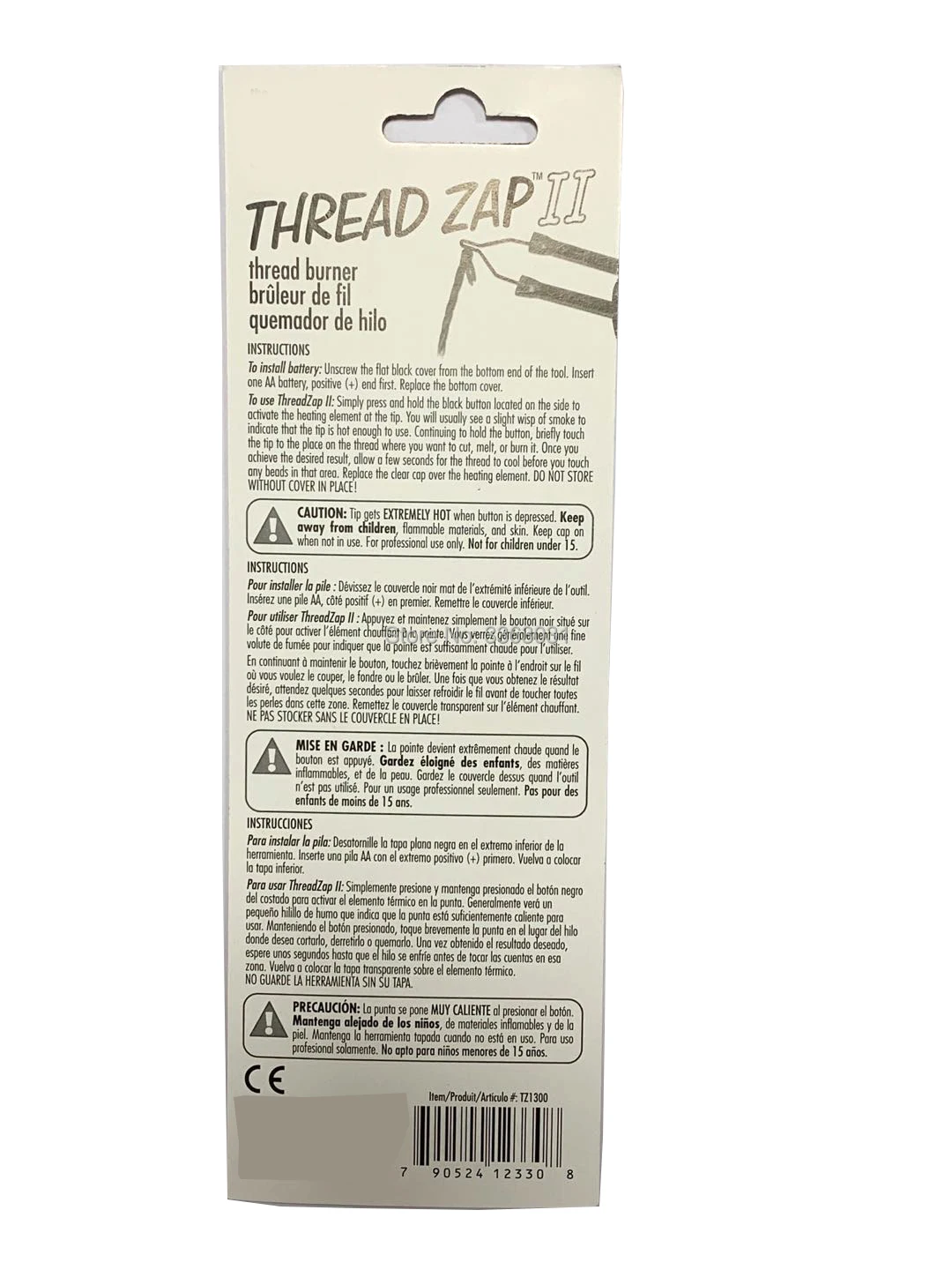 Beadsmith Cord Zap Thread Burner for Hand Tools Wax Line Pen | Jewelry &amp Equipments