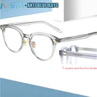 IVSTA TR90 Ацетат Круглый фильтр синего светильник очки для близорукости, очки солнцезащитные очки 