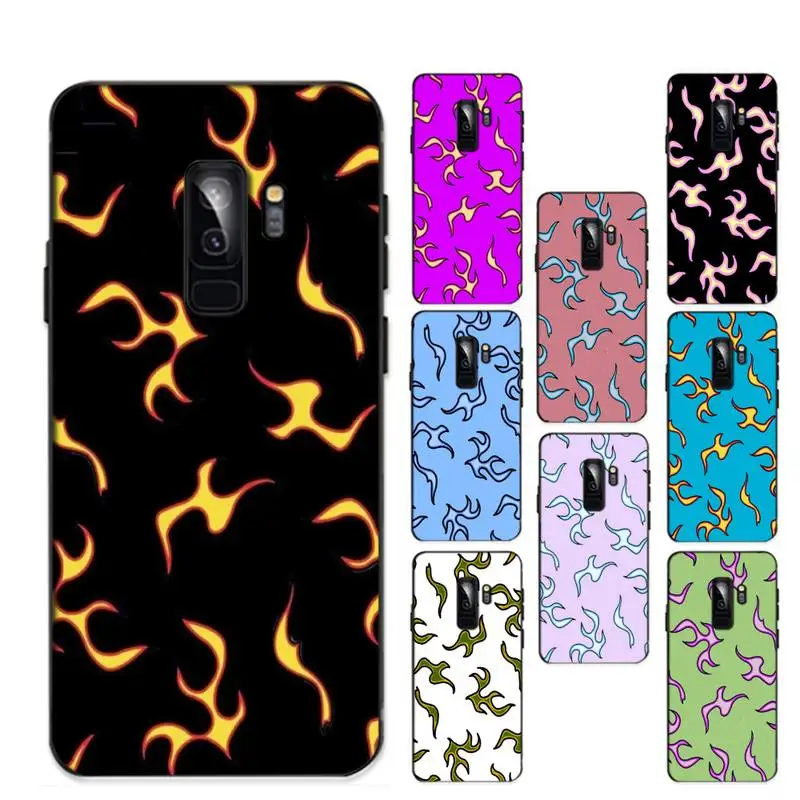 

Fashion Flame Pattern Phone Case For Samsung Galaxy S 20lite S21 S21ULTRA s20 s20plus for samsung S 21plus 20UlTRA capa