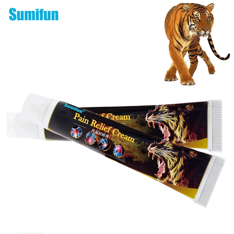 

Новинка, Sumifun, 1/2 шт., тигровая фотомазь для поясницы, позвоночника, спины, шеи, мышц, оригинальный крем для артрита и ревматизма